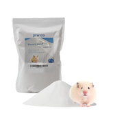 JFWOD Hamster Bath Sand packaging shown, a dust-free option for comfortable baths.
