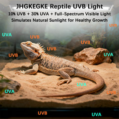 JHGKEGKE desert reptile habitat hood with enhanced UV exposure