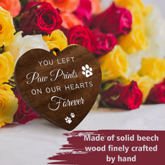 Jigfoxy wooden memorial frame with double sided rotation highlights two moments