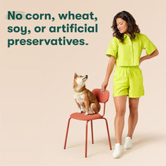 Jinx Topper with prebiotics supports gentle digestion.