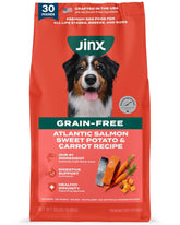 Jinx Premium salmon bag—real salmon protein for lean muscle support.