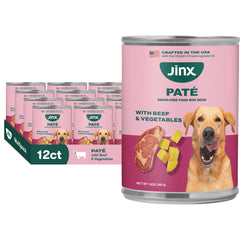 Jinx Premium Beef Pate: serving as a hearty meal or topper for all life stages