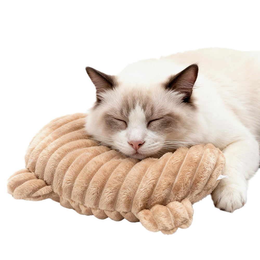 Jiupety dog calming pillow with U-shape supports head and neck.