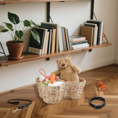 JJSQYLAN open-top design gives easy access to toys and essentials