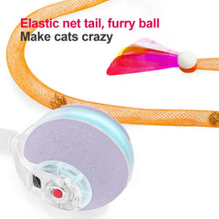 Jkanti cat ball rechargeable with USB-C for uninterrupted indoor sessions.