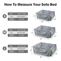 JOEJOY bed shows non-slip bottom stability on floors.