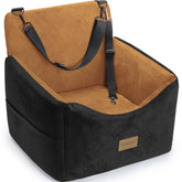 JOEJOY dog car seat with elevated view for calmer rides
