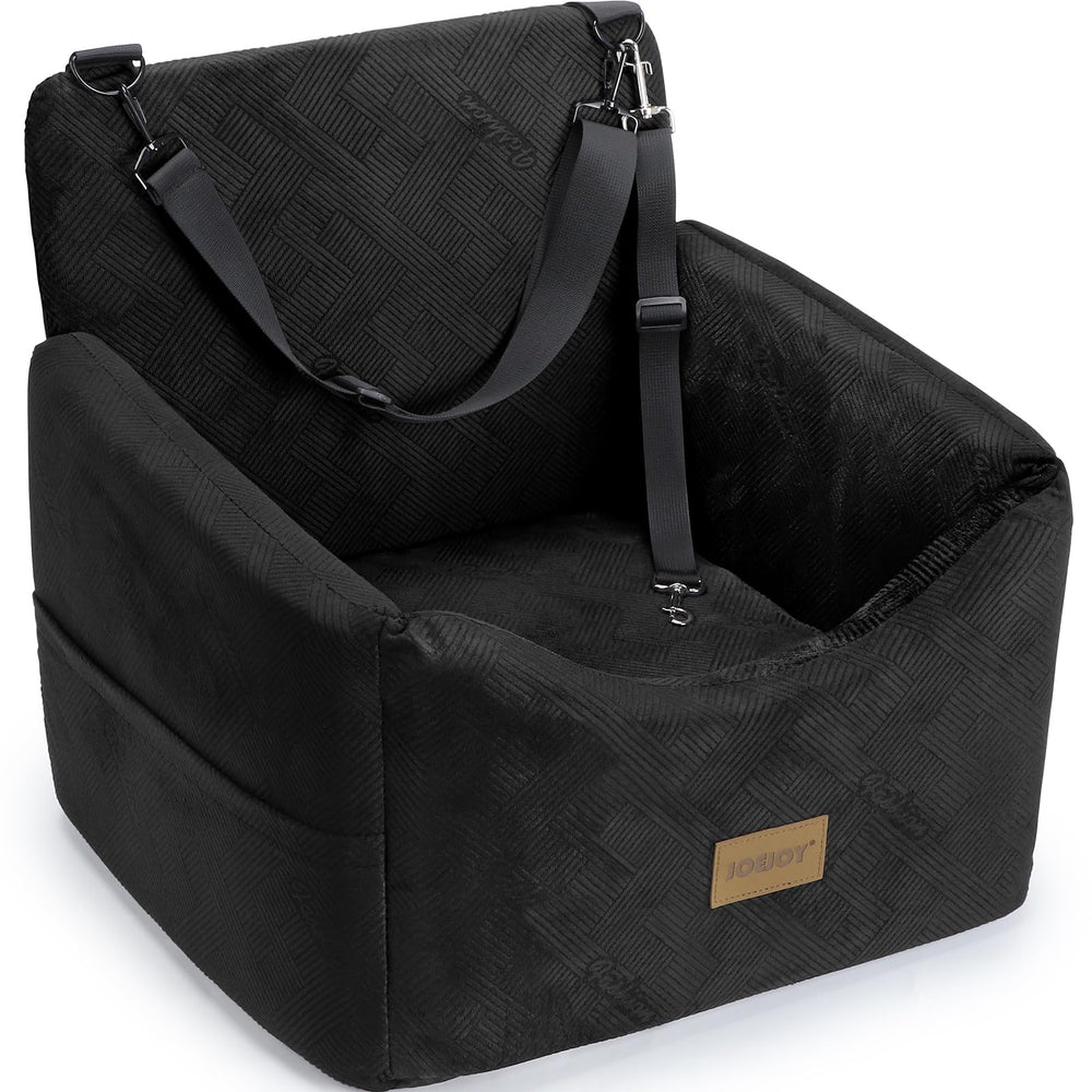 JOEJOY dog car seat elevating view for improved outdoor scenery and comfort on rides