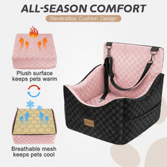 Joejoy memory foam seat cushions provide cozy, smooth rides.