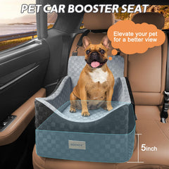 JOEJOY memory foam booster seat provides gentle support against bumps
