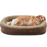 JOEJOY orthopedic dog bed with egg-crate foam top offering joint-friendly support