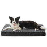JOEJOY orthopedic dog bed large dogs with egg crate memory foam for support