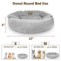 JOEJOY plush rose swirl fur interior delivers soft warmth for naps.