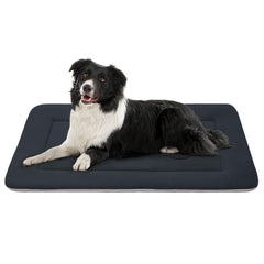 JoicyCo soft dog bed with crate pad provides cozy comfort for medium and large dogs.