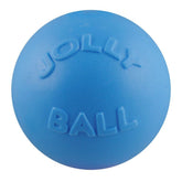 Jolly Pets Bounce-N-Play blueberry ball side view for outdoor fetch.