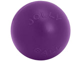 Jolly Pets Push-N-Play Ball, 14-inch diameter for large breeds to burn energy.