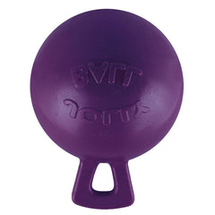 Jolly Pets Tug-N-Toss durable chew ball resists punctures during rugged play.