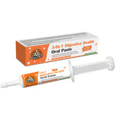 Jollyfit antidiarrheal paste bottle pour enables easy dosing for dogs.