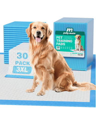 JollyMate 3XL dog pee pad 36x36 shows thick 6-layer absorption for large dogs.