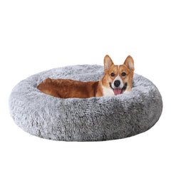 JOLLYVOGUE donut bed front view for cozy comfort