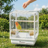 JONS NTY travel bird cage main body offers ample space for small parrots