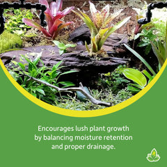 Josh's Frogs ABG Mix ecosystem-balanced formula supports diverse microfauna.