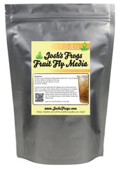 Josh's Frogs HYDEI fruit fly media bottle boosts high-yield cultures.