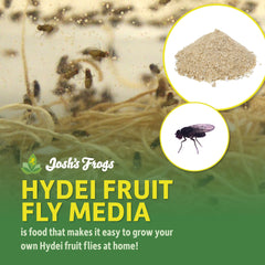 Josh's Frogs HYDEI media packaging ready for quick setup.