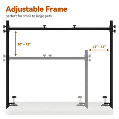 Josmimic adjustable height up to 42 inches for optimal trimming