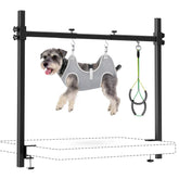 Josmimic dog grooming arm with table clamp for easy home setup.
