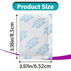 Close-up of Joworthy silica gel pellets for drying pet food.