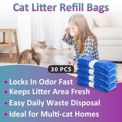Joworthy universal compatibility refills fit most cat litter models.