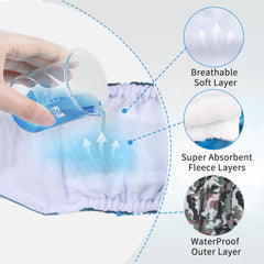JoyDaog adjustable waist with Velcro closure ensures a secure, easy fit