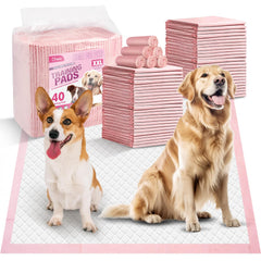 Joyeux puppy pads 6-layer protection demonstrate strong containment and quick absorption.