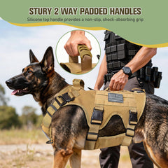 Joyflare Tactical Harness silicone top handle for secure grip during quick lifts