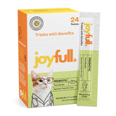 JoyFull lickable tuna tube for digestion support and hydration.