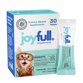 JoyFull Probiotic for Cats daily packets for consistent digestive support.