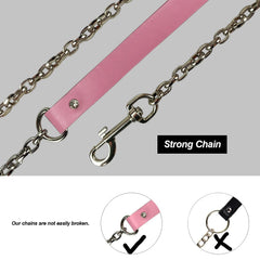 JOYMIN adjustable collar 13 to 17 inches in pink for flexible fit.
