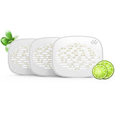 Joymiuz Pomelo fragrance box close-up, eco-friendly PLA cartridge for odor control