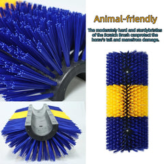 Joynny animal grooming brush features thick bristles for effective relief