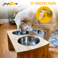 JOYOPAW assembled elevated feeder ready for use with quick setup.