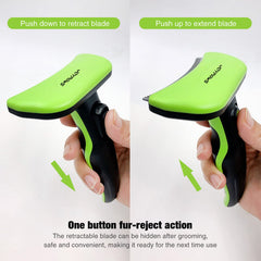 JOYPAWS design follows your petβs shape for thorough grooming sessions