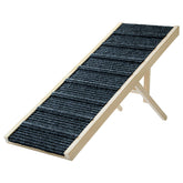 JoyPetCabin dog ramp bed folded for easy storage and transport.