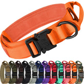 Joytale tactical dog collar orange overview, rugged design for training and outdoor adventures.