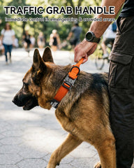 Joytale tactical dog collar padded interior for comfort during long wear.