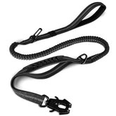 Joytale Tactical Dog Leash frog clip closeup showing secure 1-second auto-lock.
