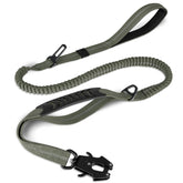 Joytale Tactical Dog Leash heavy-duty 4-6ft supports strong dogs on long, secure walks.