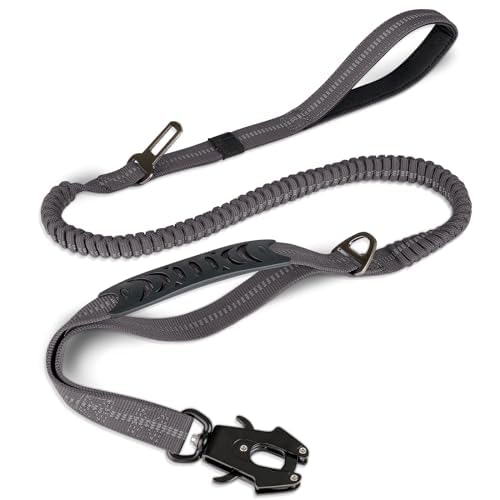 Joytale Tactical Dog Leash with quick-lock frog clip for secure walks.
