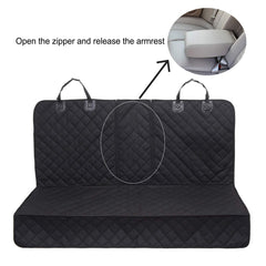 JSTHT dog seat cover scratchproof fabric guards seats against claws and wear.