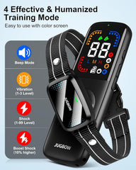 Jugbow two-channel training collar enables safe dual-dog training outdoors